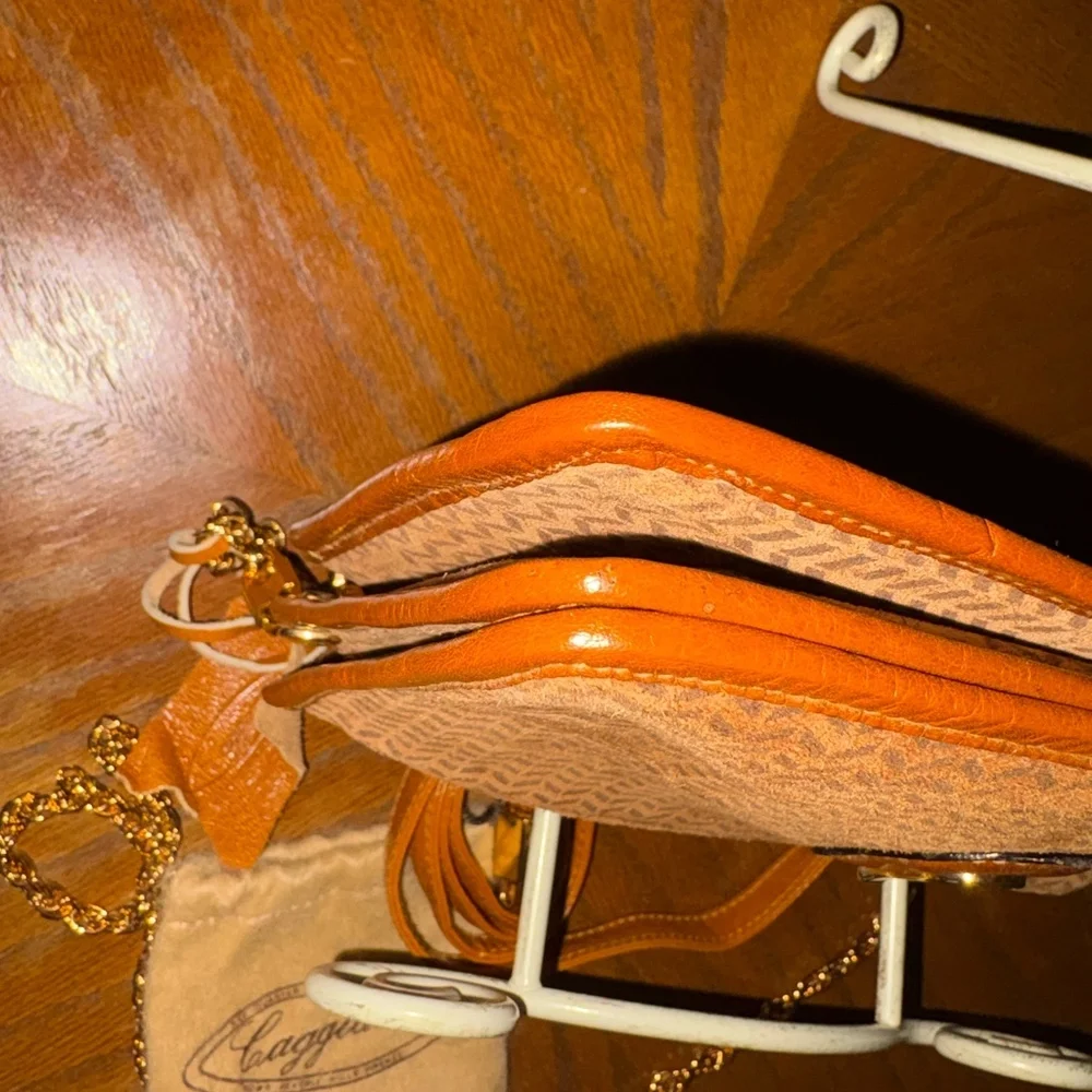 Caggiano Vintage Suede Shoulder Bag